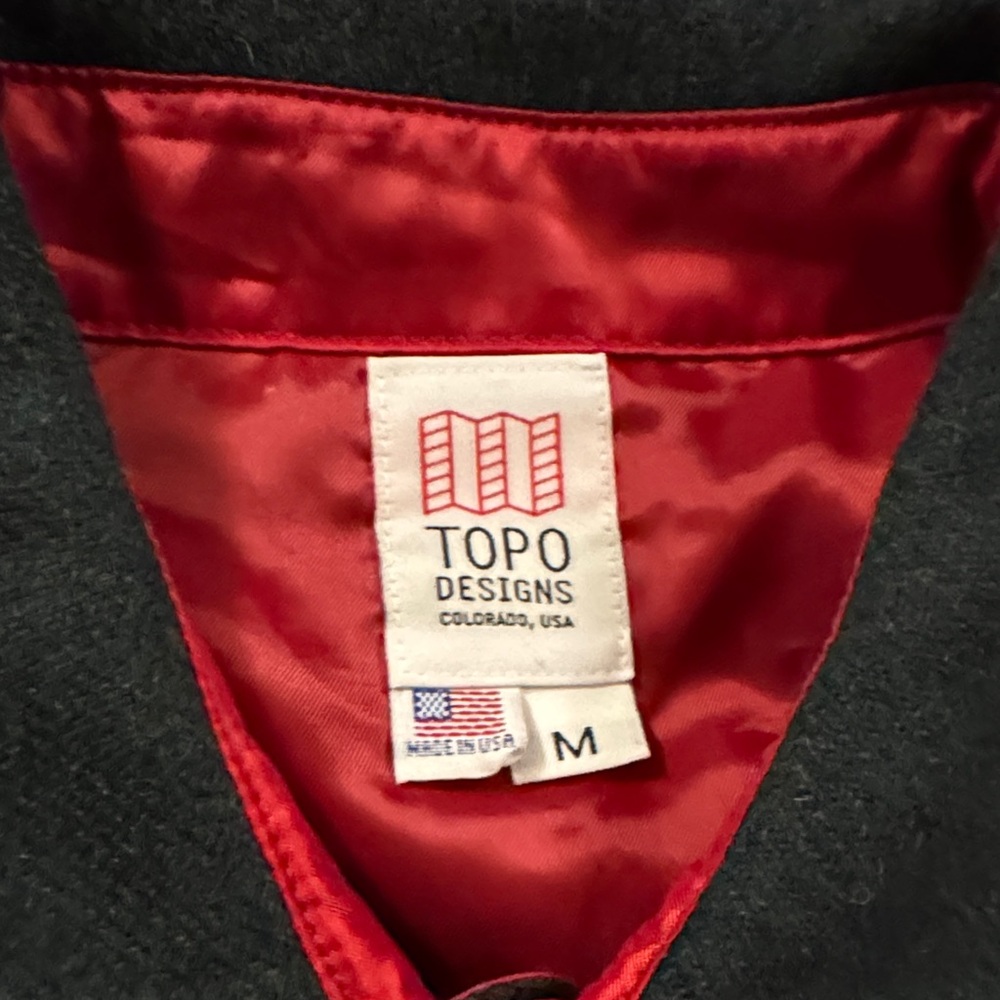 Topo Designs
Wool Work Shirt Color: Forest. M - Picture 2 of 16
